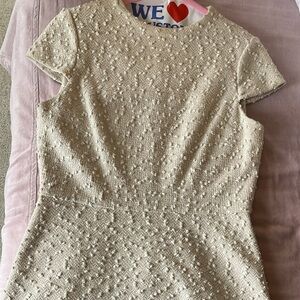 Vince Camuto Ivory Dress with Some Sparkle